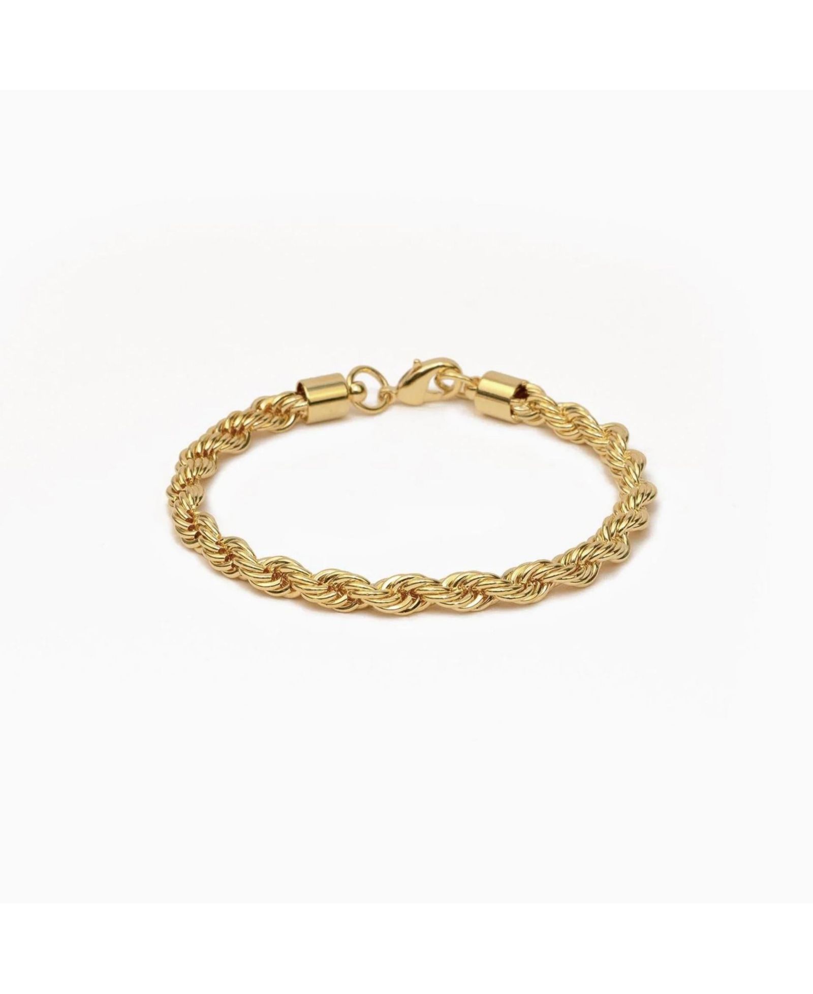 14k Gold Plated Intertwined Bracelet Dainty Minimalist Trendy