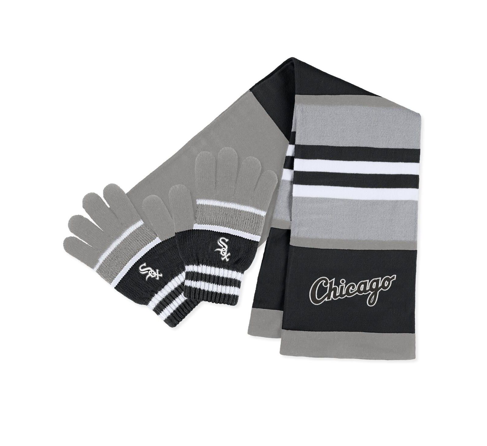 Женский набор перчаток и шарфа Chicago White Sox от WEAR by Erin Andrews