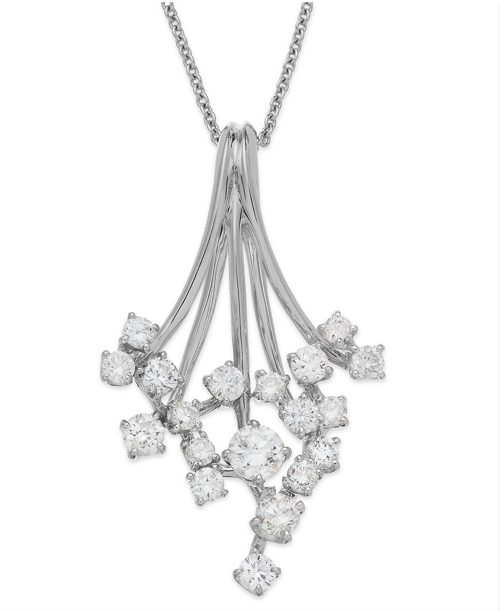 Подвеска Classique by EFFY® с бриллиантами и золотом 14k (3/4 ct. t.w.)