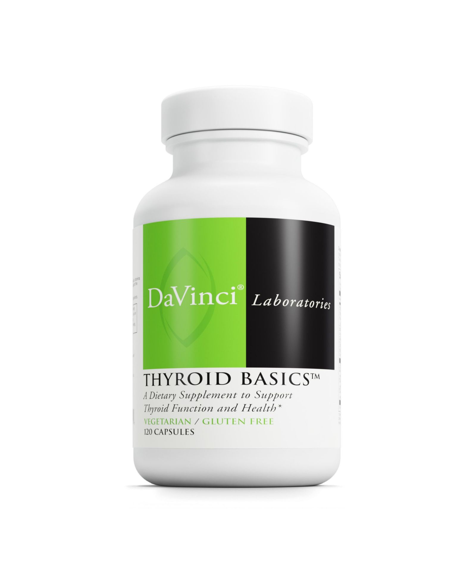 Пищевая добавка DaVinci Labs Thyroid Basics для поддержки веса и функции щитовидной железы