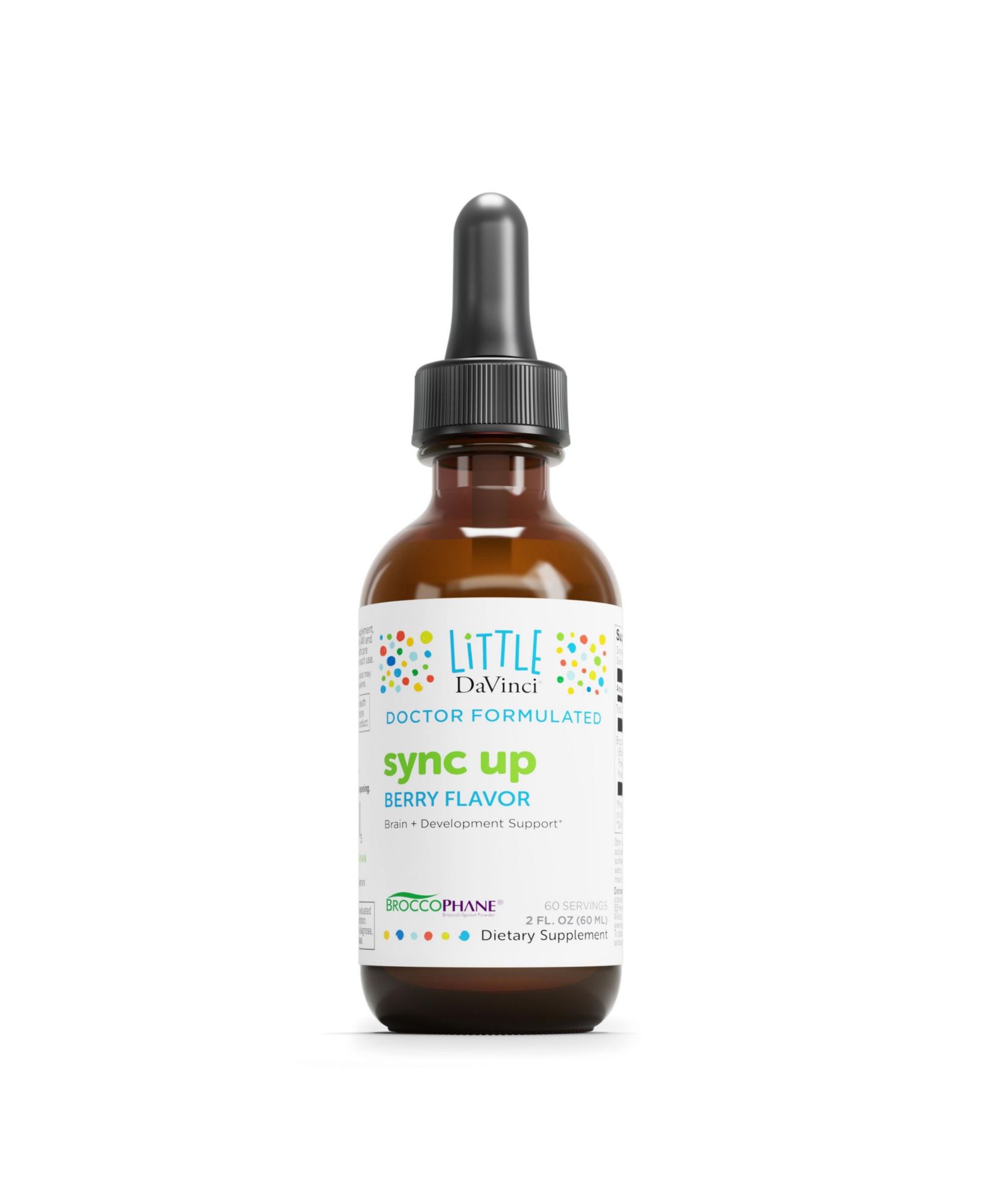 Детская пищевая добавка Little DaVinci Sync Up для когнитивных функций и иммунитета