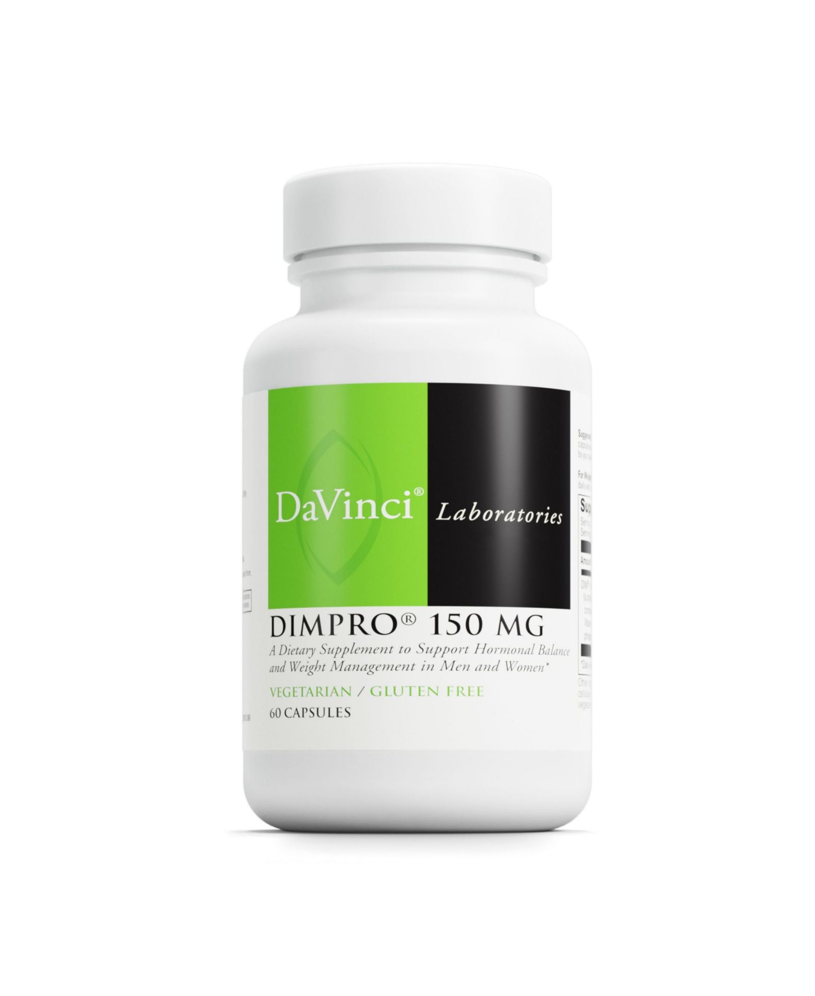 Пищевая добавка DaVinci Labs DimPro 150 mg для гормонального баланса