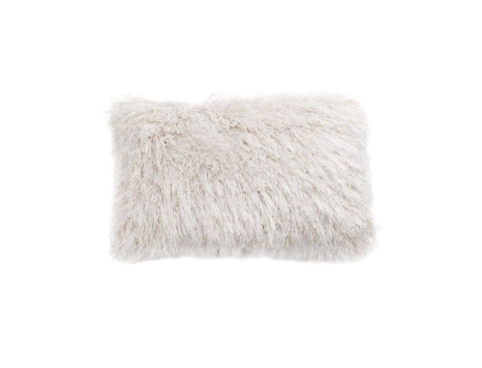 Декоративная подушка Safavieh Shag Modish Metallic 12" x 20"