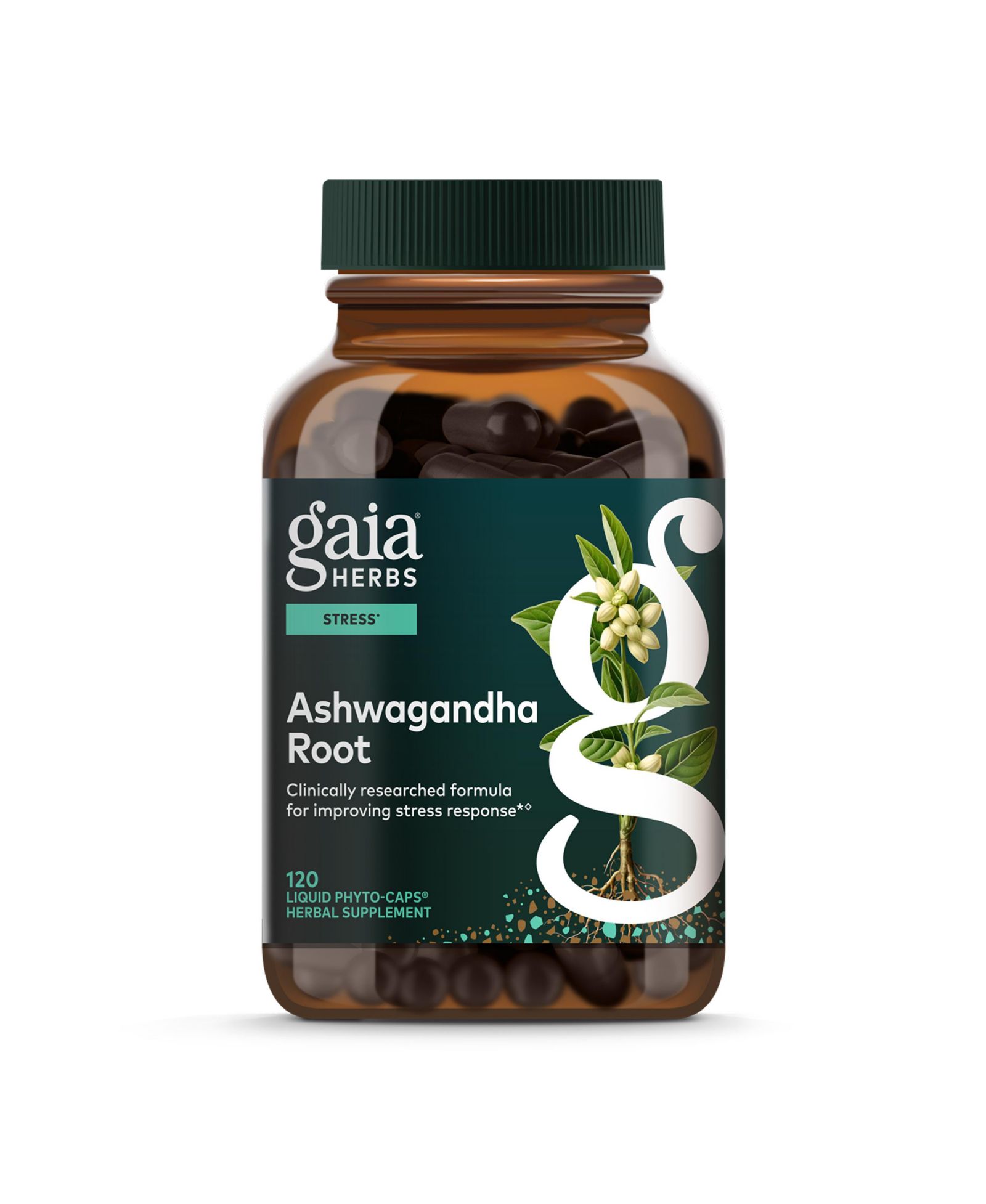 Gaia Herbs Ashwagandha Root капсулы, 120 шт