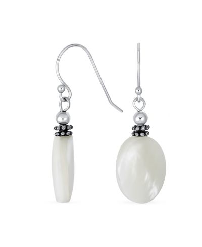 Серьги-подвески Bling Jewelry Bali Style с перламутром и бисером