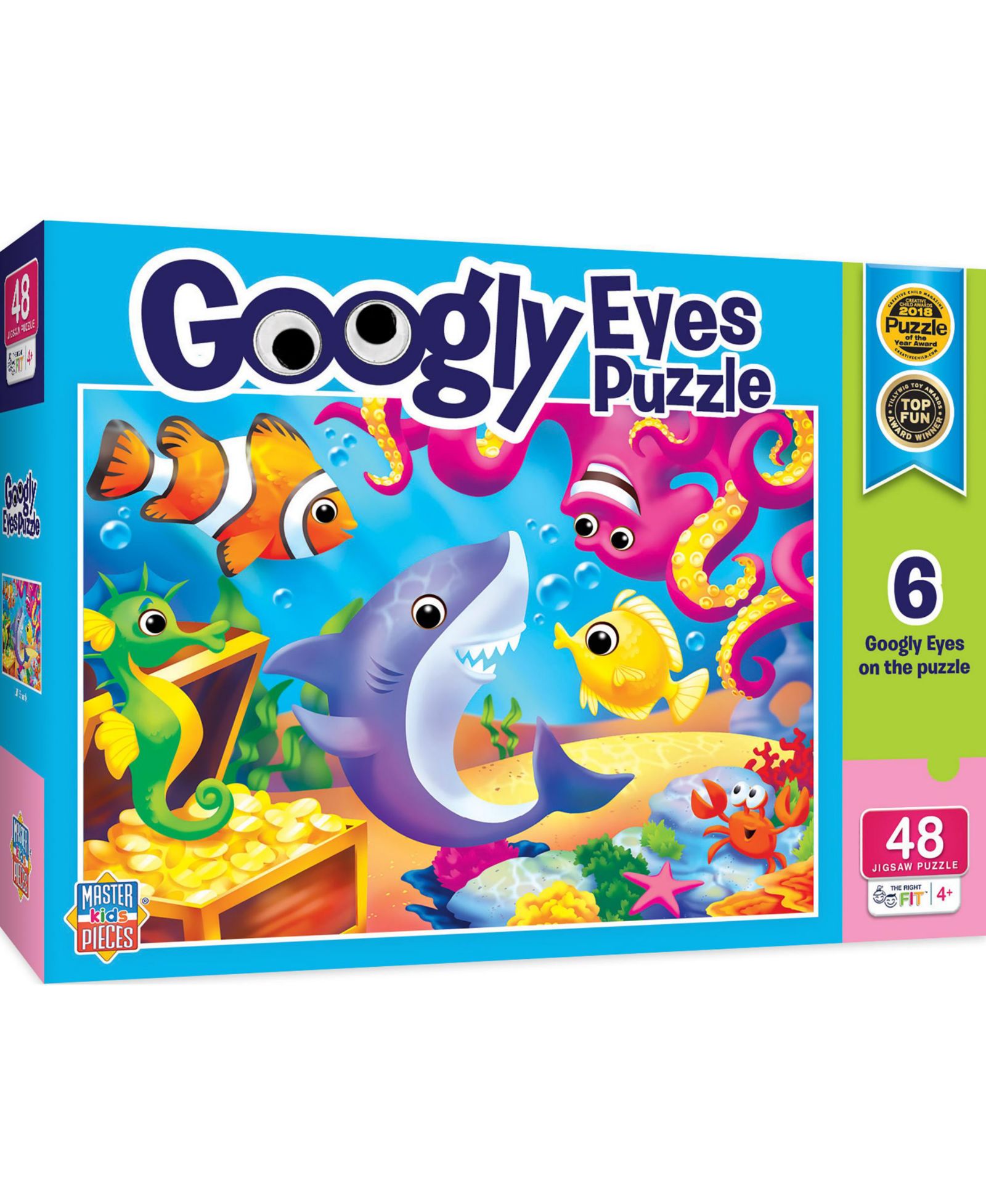 Googly Eyes пазл Lil Shark & Friends 48 деталей