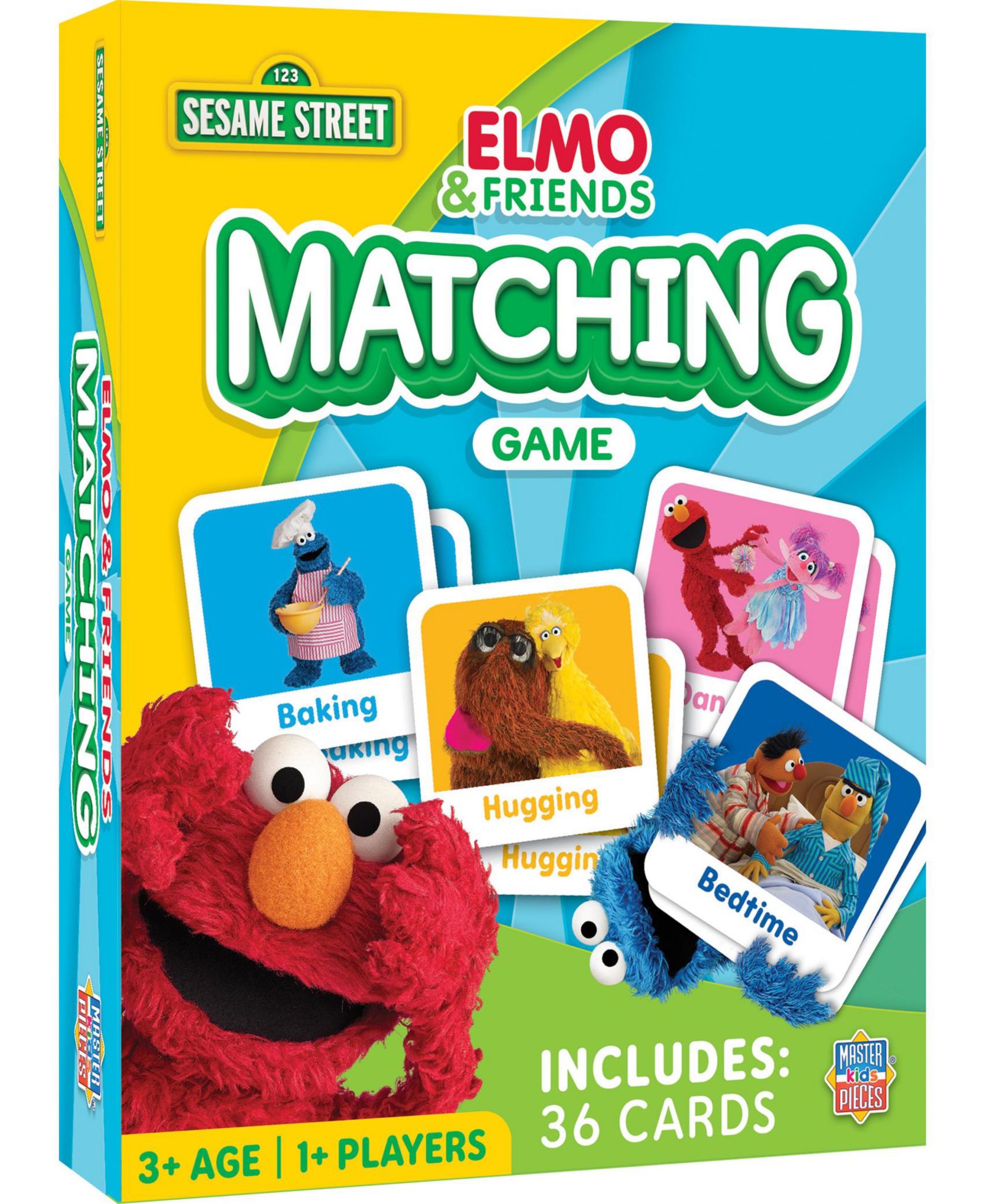 Игра-сравнение MasterPieces Sesame Street - Elmo & Friends для детей