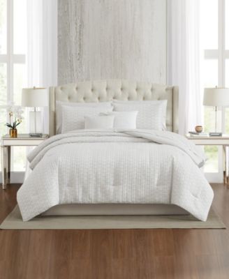 Macy's Anabelle Geo 9 Piece Comforter Set, Queen