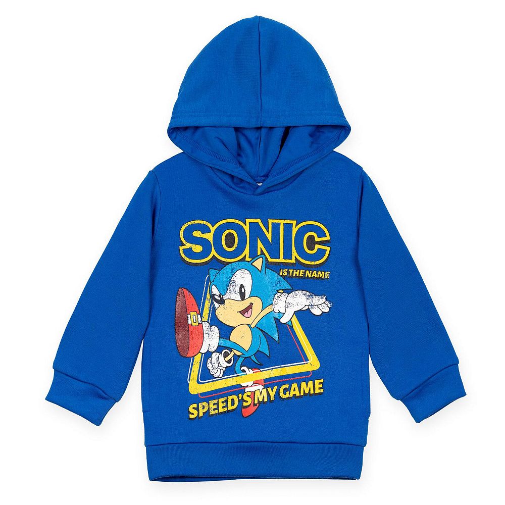 Sega малыш мальчики Sonic the Hedgehog Tails Knuckles худи