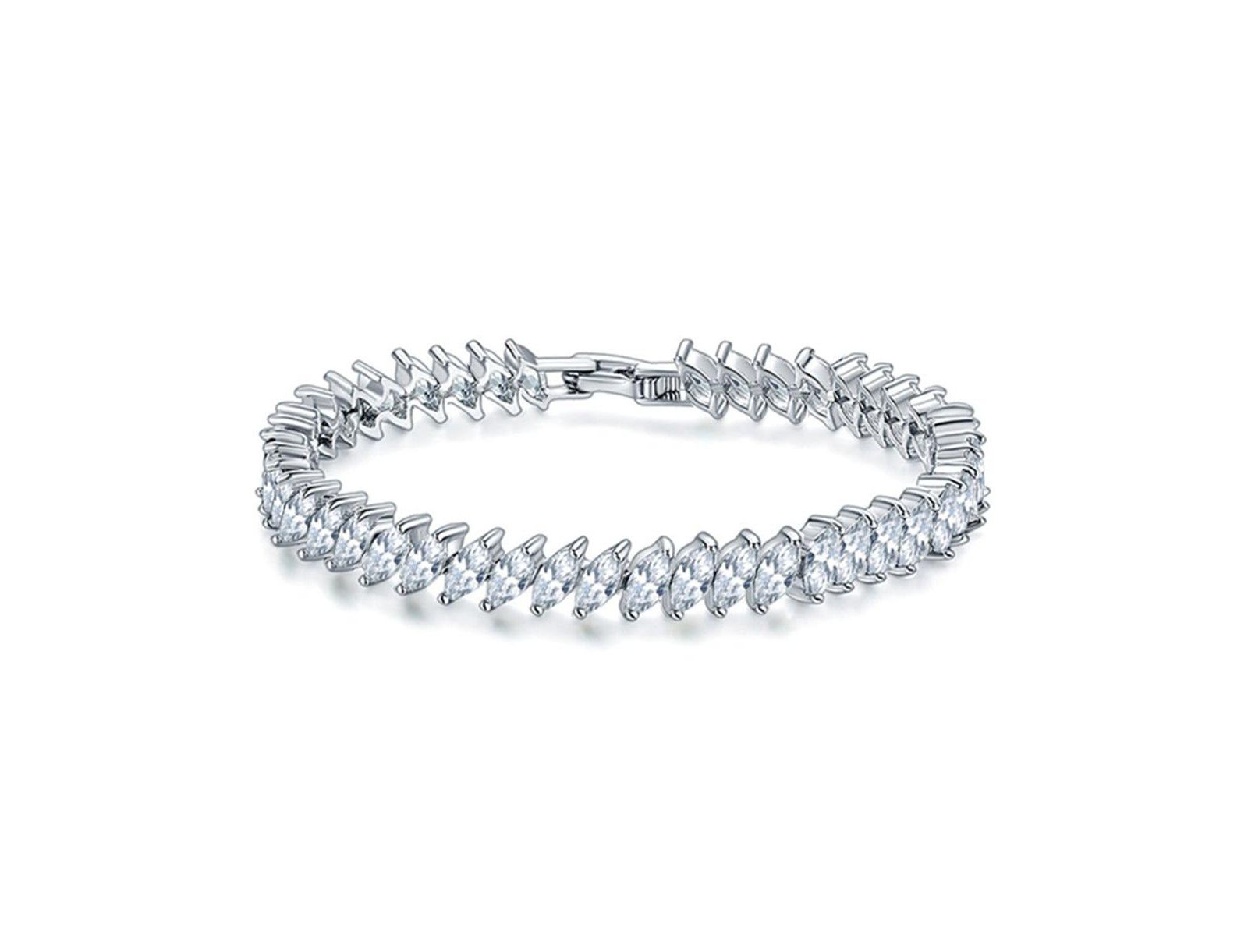 Браслет Marquise Cubic Zirconia Tennis с Cubic Zirconia