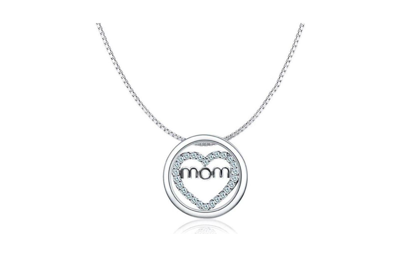 Ожерелье Mom Heart Circle Of Love