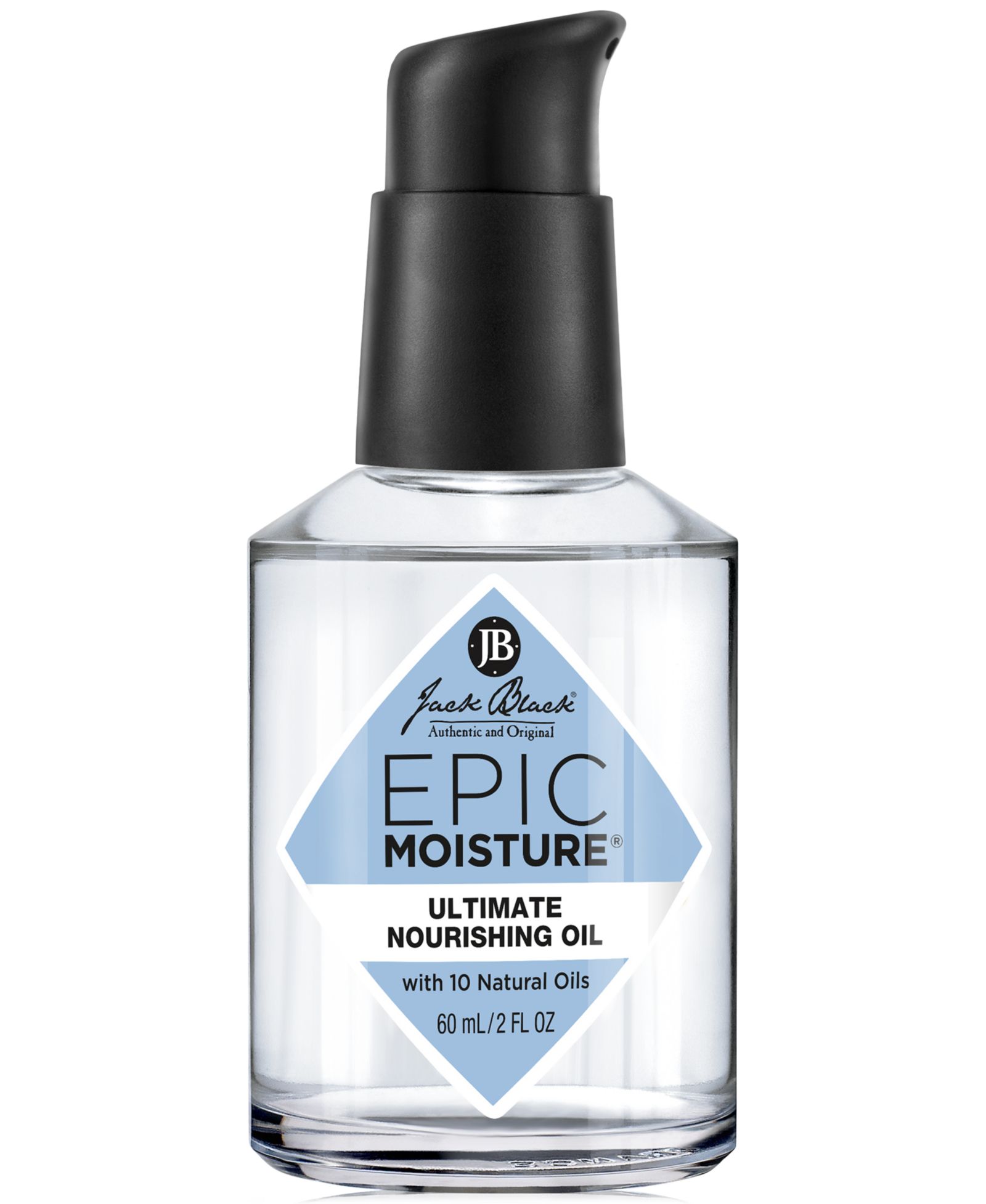 Jack Black Epic Moisture питательное масло для волос, 2 oz.