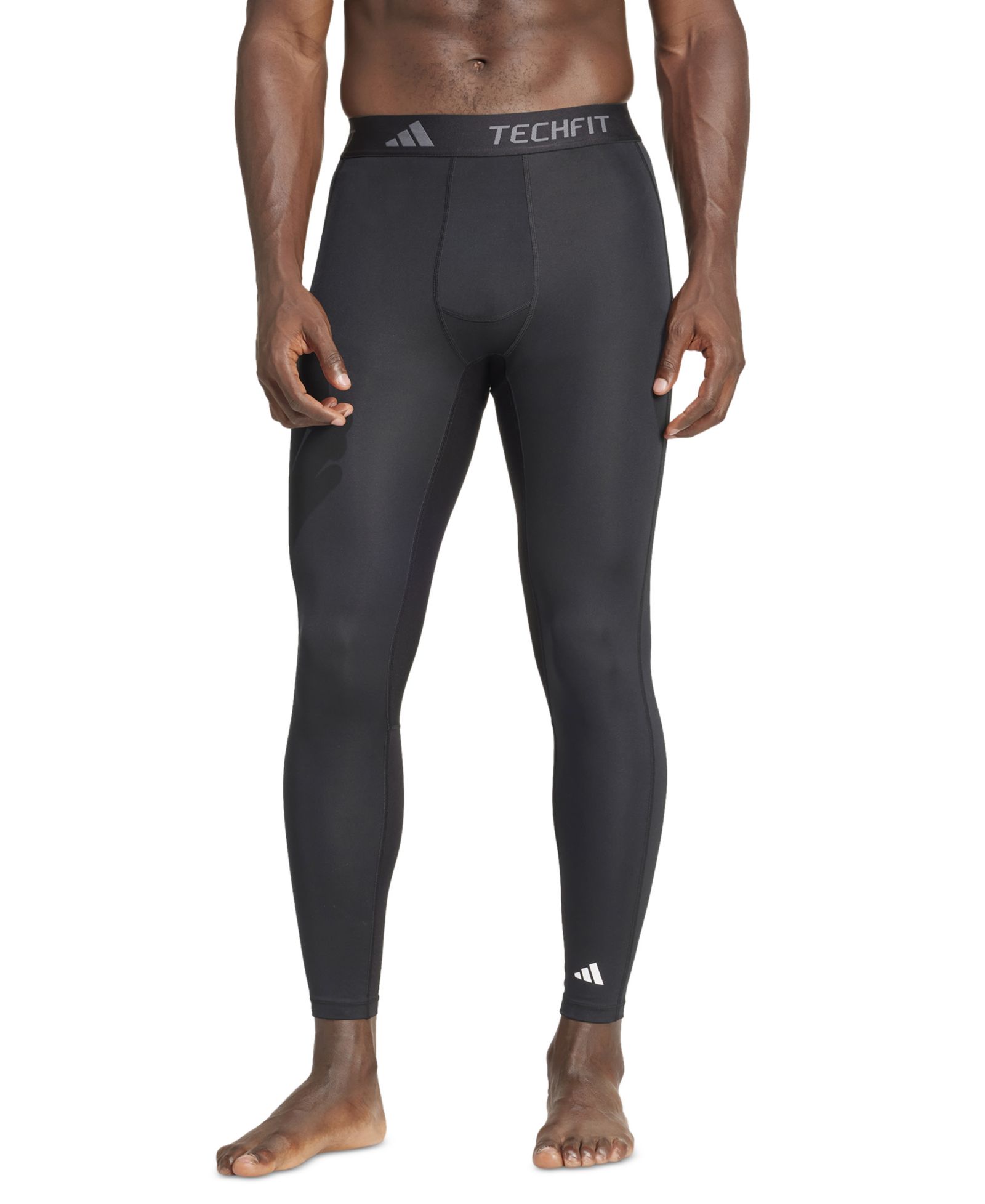 adidas Men's Tech-Fit Long Compression Tights Pants