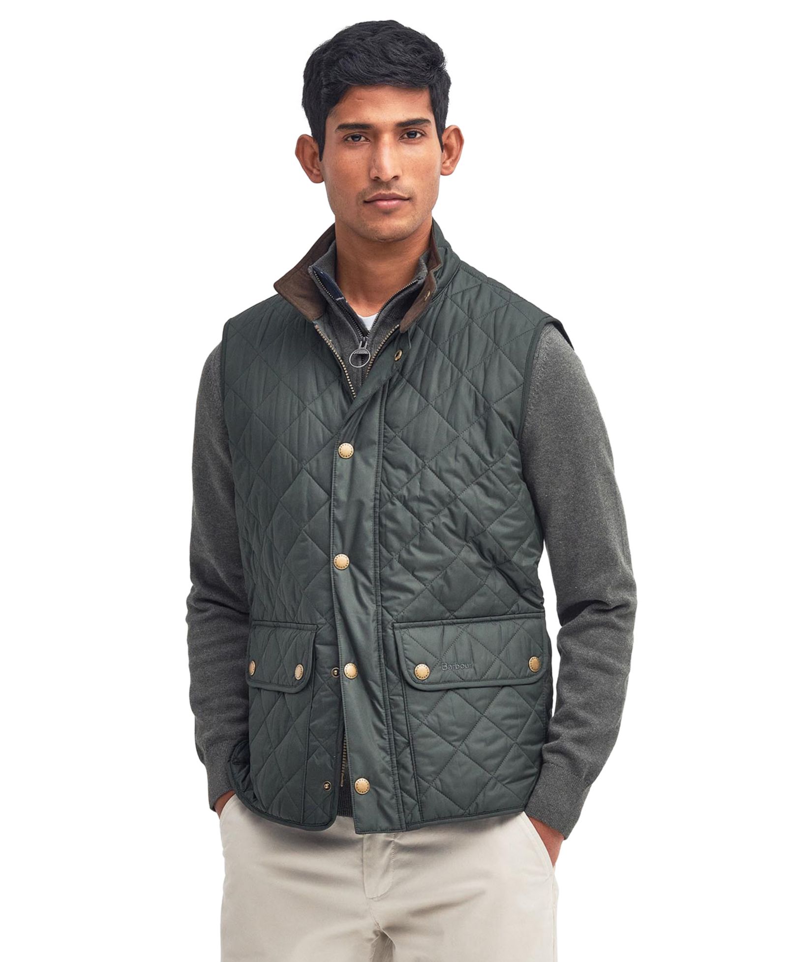 Barbour Мужской Lowerdale Quilted Vest