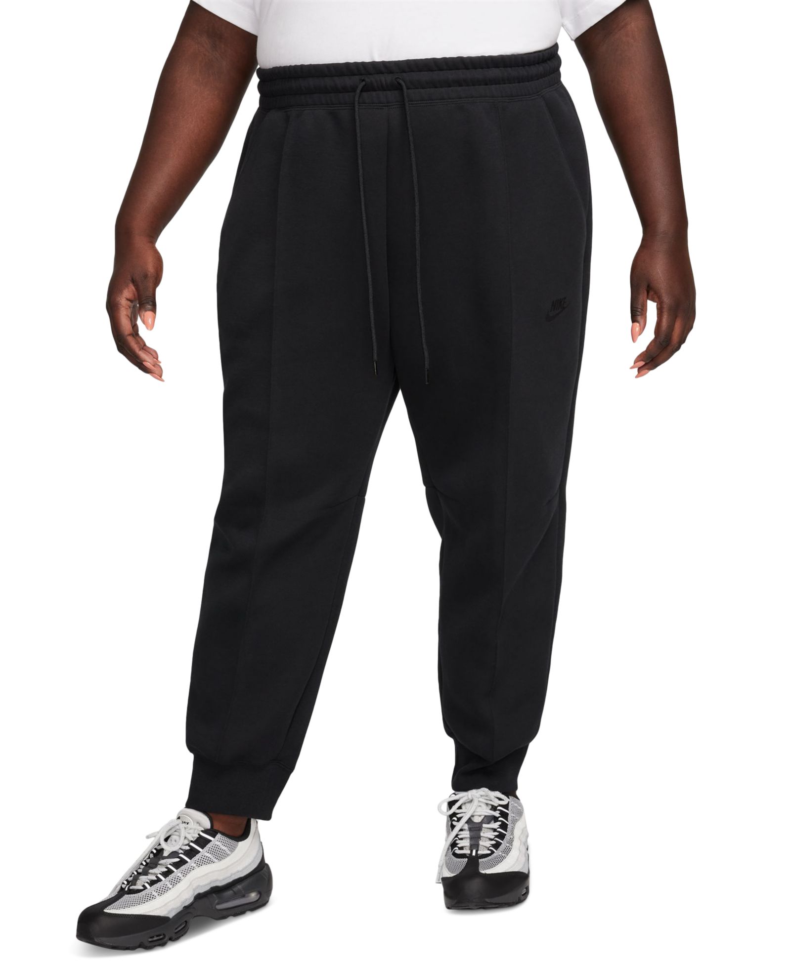 Джоггеры Nike Plus Size Sportswear Tech Fleece Mid-Rise