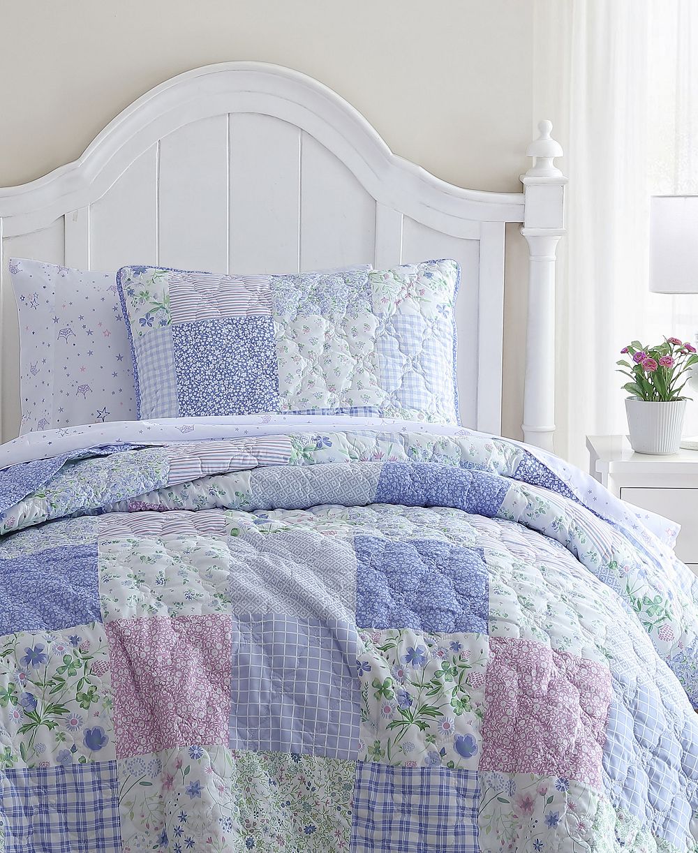 Детский комплект из 3-х стеганых одеял Laura Ashley Parker Patchwork, Full