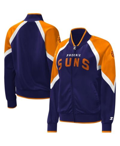 Женская спортивная куртка Starter Purple Phoenix Suns Slam Dunk Raglan Full-Zip Track