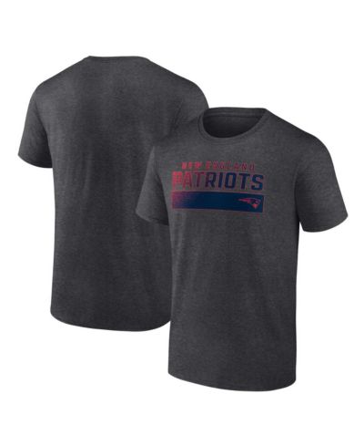 Мужская футболка Fanatics, темно-серый цвет, New England Patriots