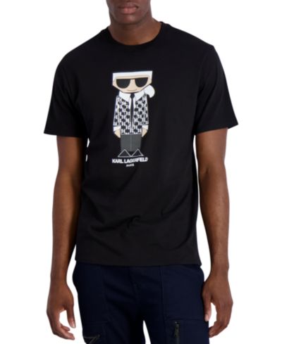 Мужская футболка KARL LAGERFELD PARIS Flat-Head Karl Graphic