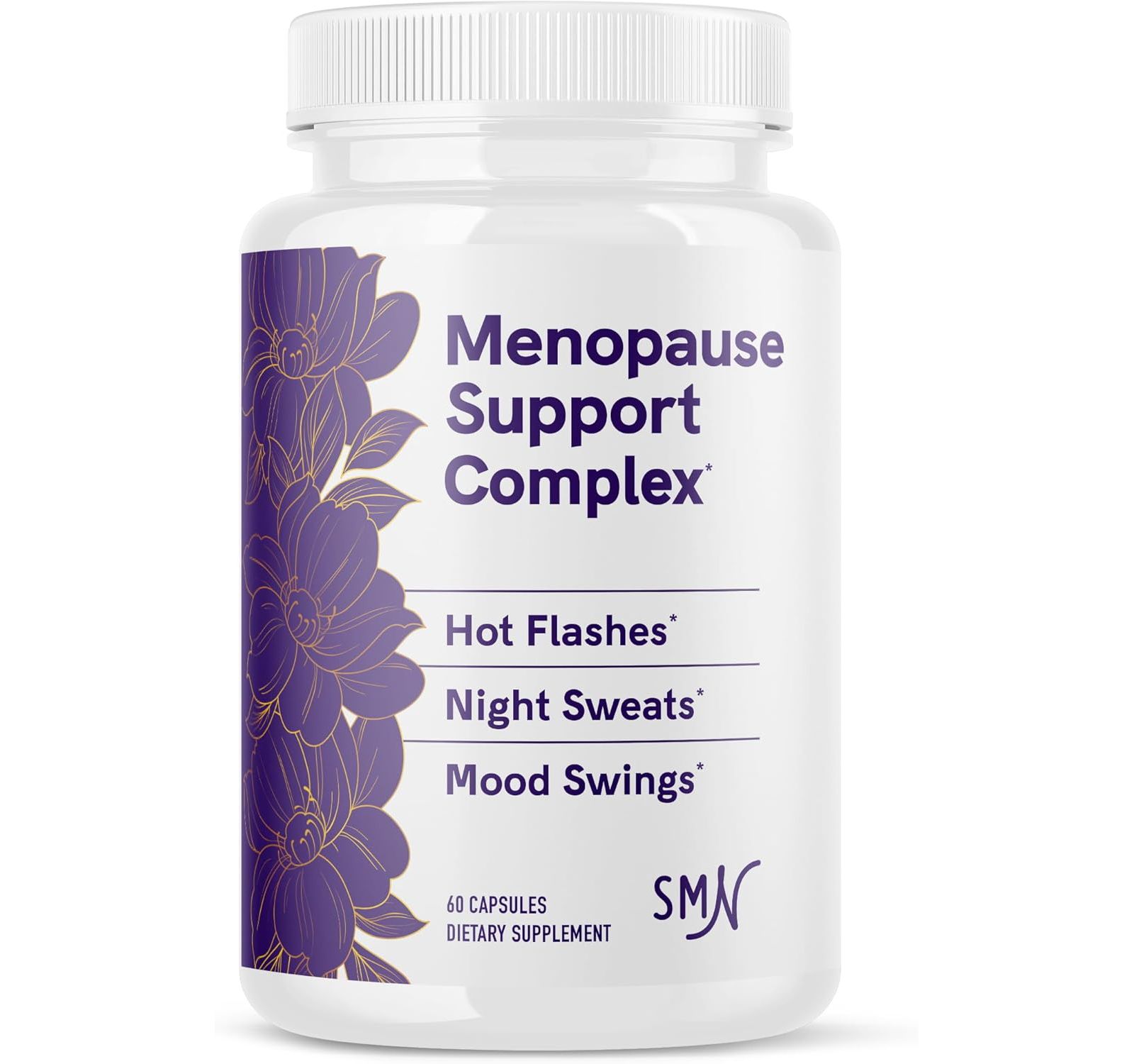 Menopause Supplement для женщин, Hot Flashes & Night Sweats, Hormone Balance, Menopause Relief, Black Cohosh, DIM, Red Clover, SMNutrition, 60ct
