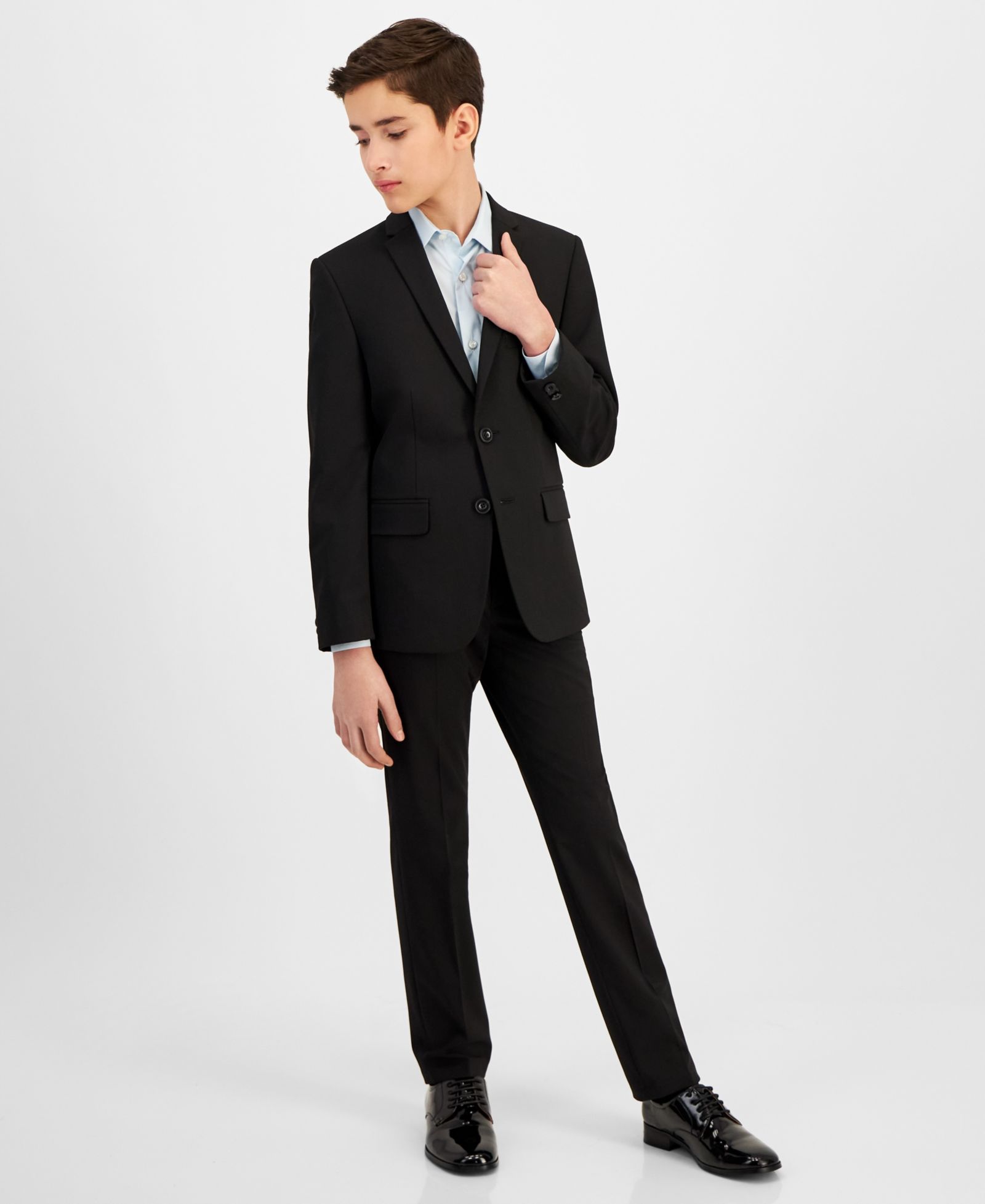 Michael Kors Boys 8R-20R Classic Fit Stretch Suit Jacket