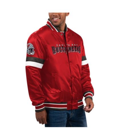 Мужская атласная университетская куртка Starter Tampa Bay Buccaneers, красная