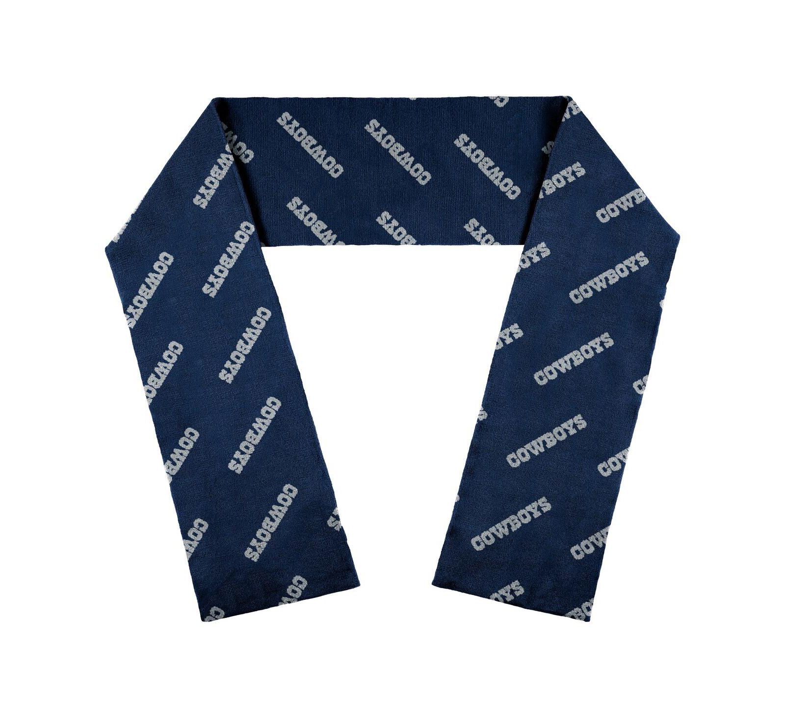 Women's WEAR by Erin Andrews Dallas Cowboys Team Wordmark Scarf