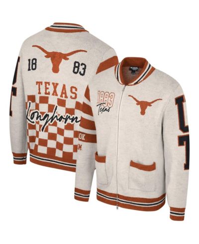 Унисекс свитер The Wild Collective Texas Longhorns Jacquard, кремовый