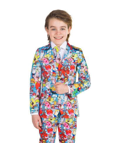 Костюм для малышей и мальчиков OppoSuits SpongeBob Frenzy Slim Fit
