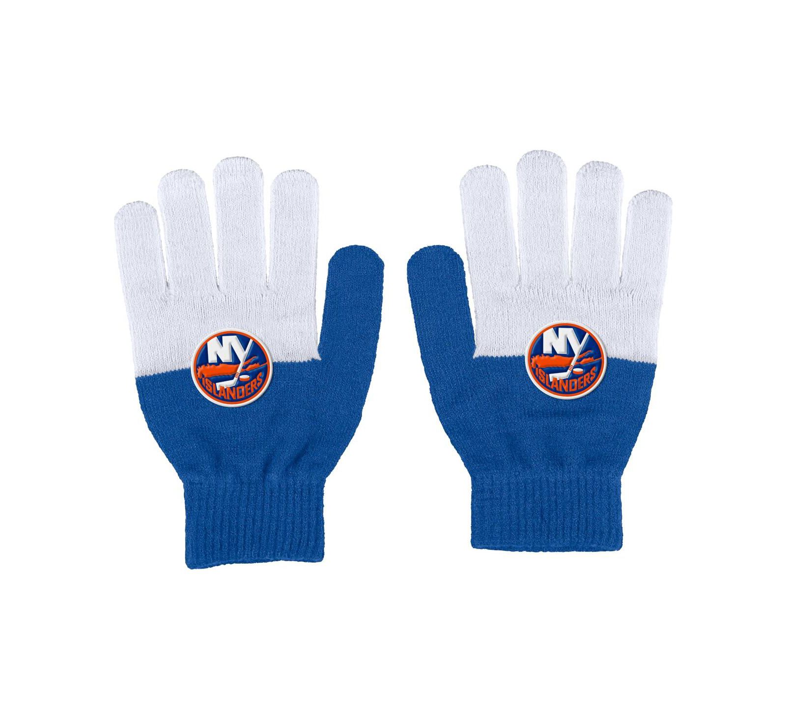 WEAR by Erin Andrews Женские перчатки New York Islanders, двухцветные