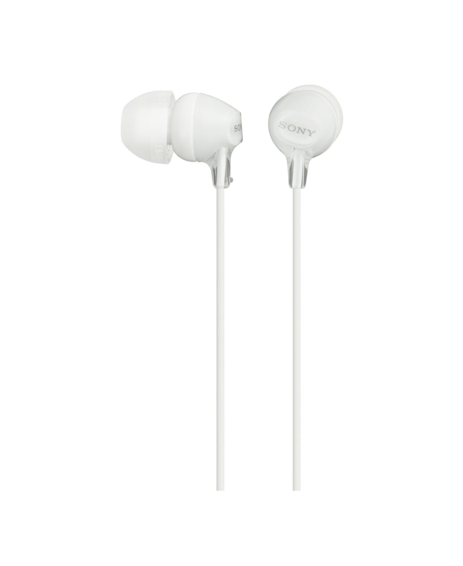 Sony MDR-EX15LP Внутриканальные наушники, Fashion Color EX Series, White