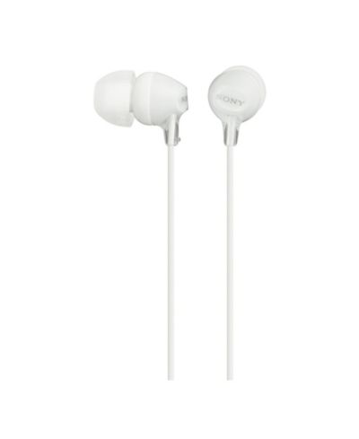 Sony MDR-EX15LP Внутриканальные наушники, Fashion Color EX Series, White