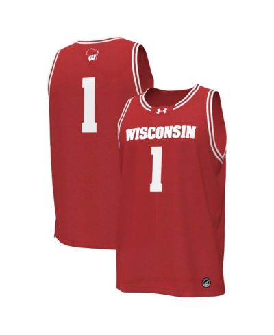 Мужская джерси Under Armour Wisconsin Badgers Replica Basketball