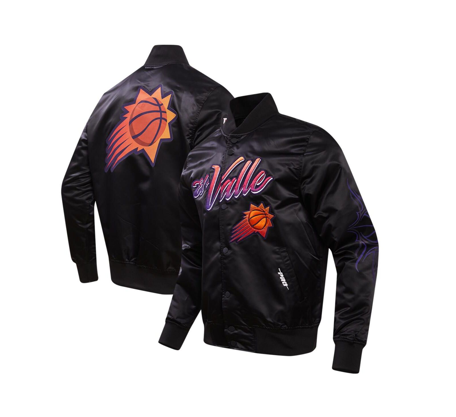 Мужская куртка Pro Standard Black Phoenix Suns 2023/24 City Edition Satin Full-Snap