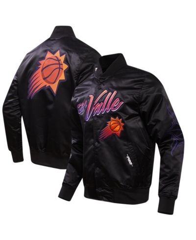 Мужская куртка Pro Standard Black Phoenix Suns 2023/24 City Edition Satin Full-Snap