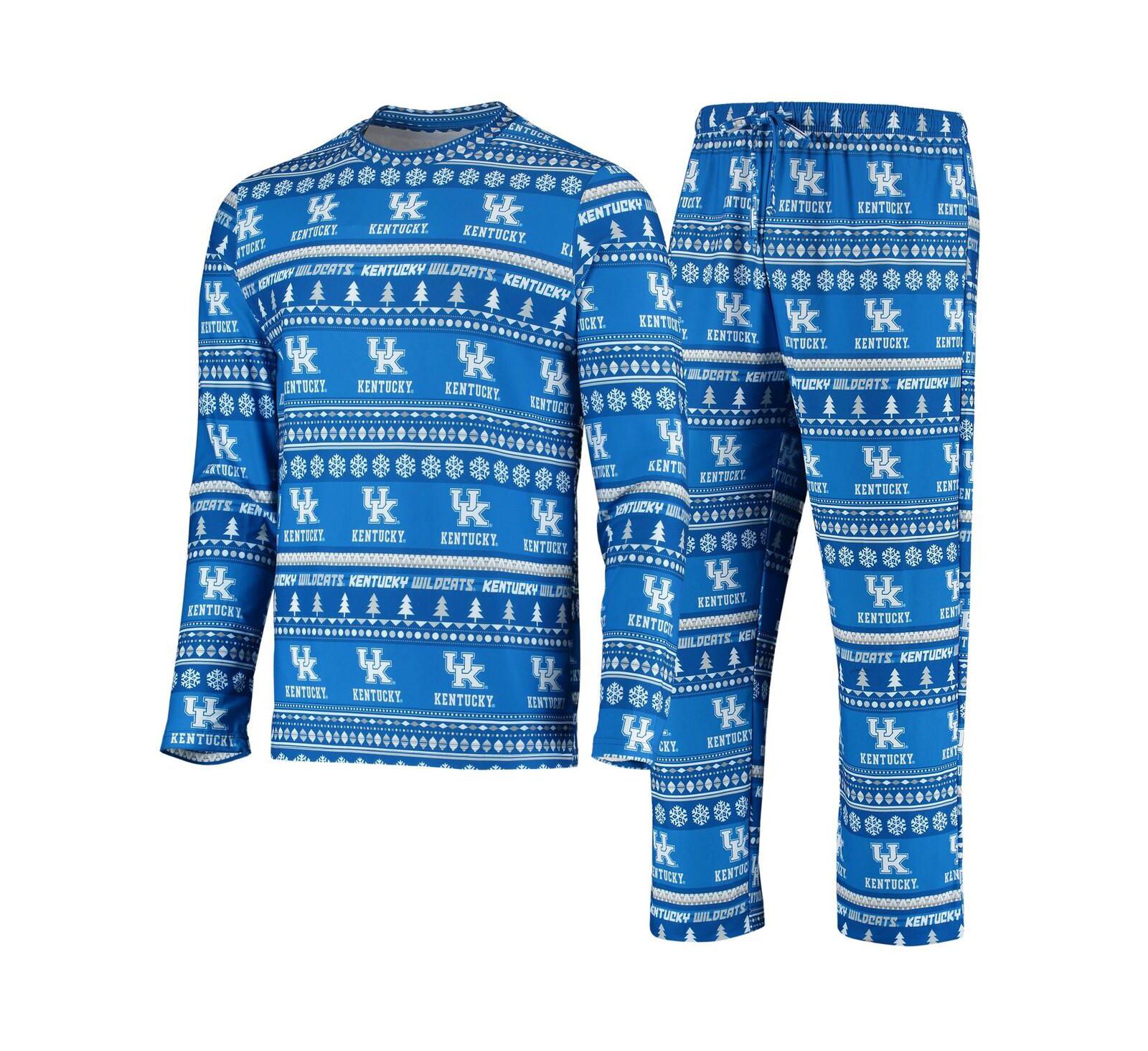 Concepts Sport Мужской комплект: уродливый свитер и брюки с длинным рукавом, Kentucky Wildcats