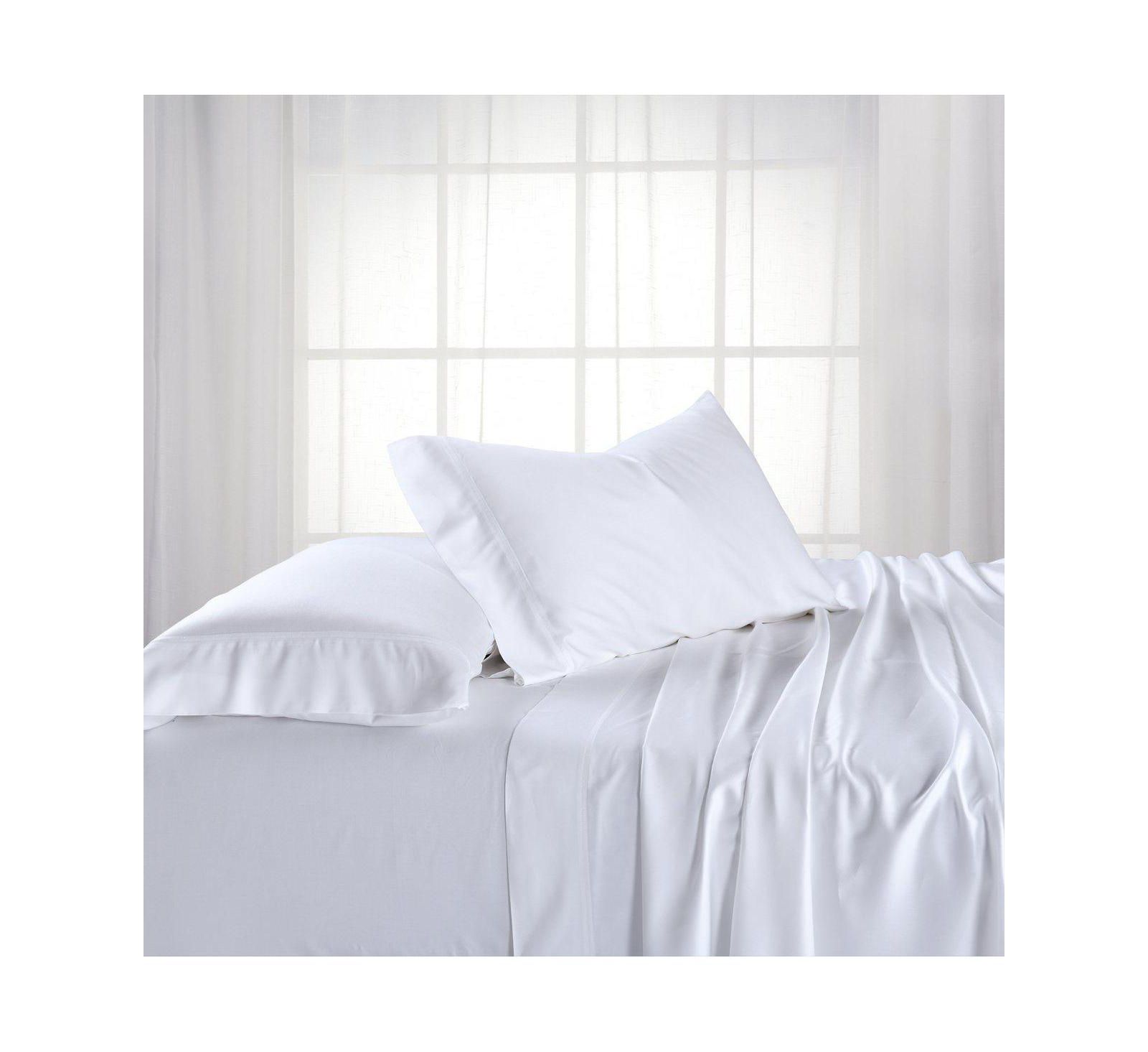 Viscose from Bamboo Cotton Hybrid Sheet Set, Split King