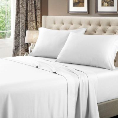 Egyptian Linens Royal Tradition Low Profile Sateen Sheet Set