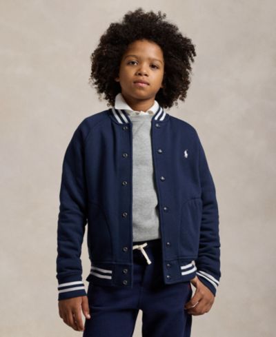 Детская флисовая куртка Polo Ralph Lauren Boys' 8-20 Baseball Jacket