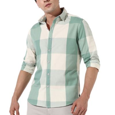 Campus Sutra Men's Buffalo Check Shirt