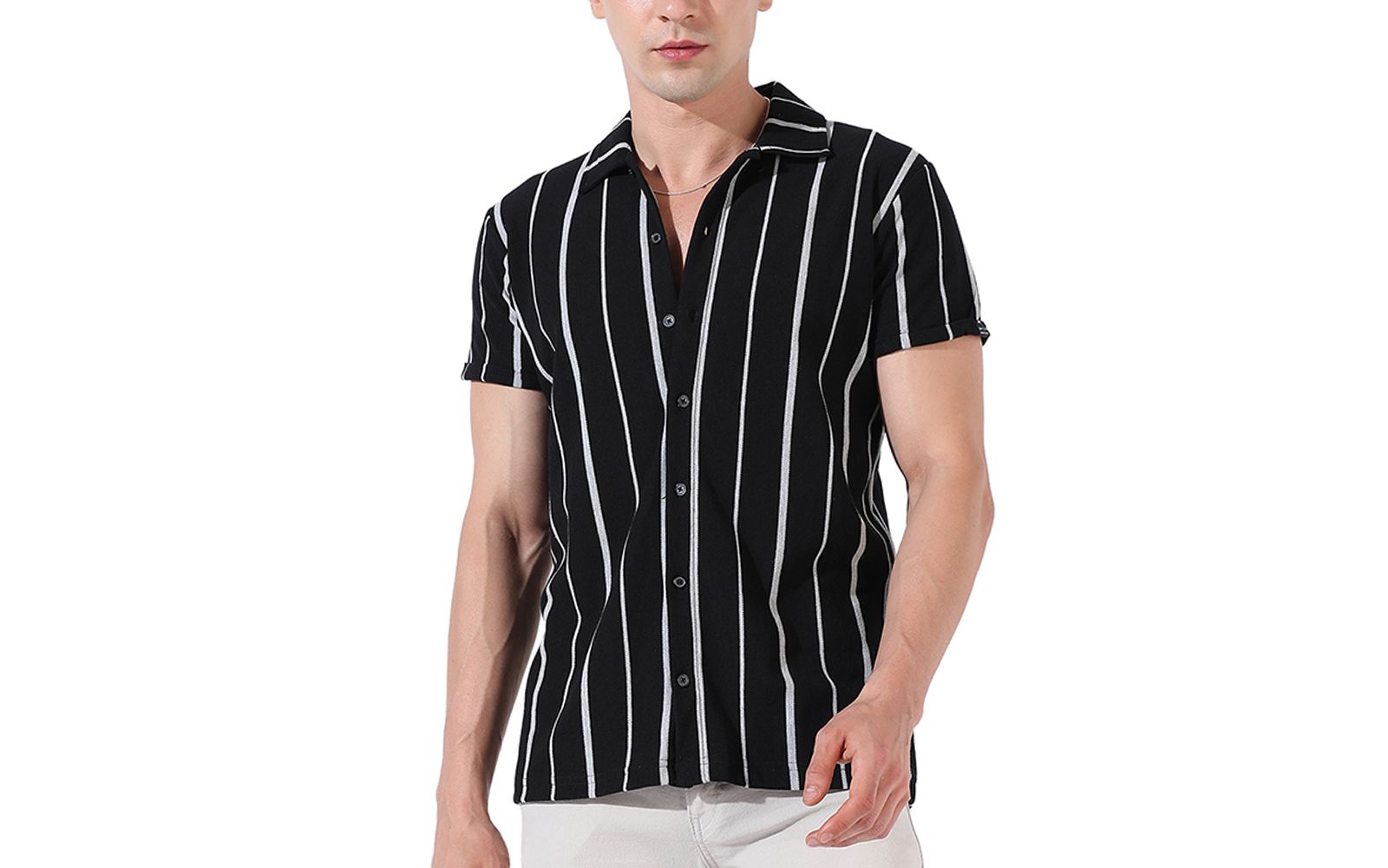 Campus Sutra Men's Men Striped Casual Shirts
