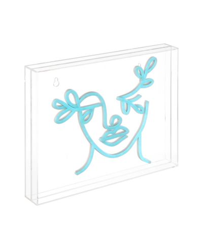 Jonathan Y современный акриловый настенный светильник Teary Face с LED и USB