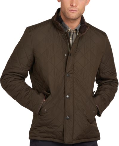 Мужская стеганая куртка Powell от Barbour