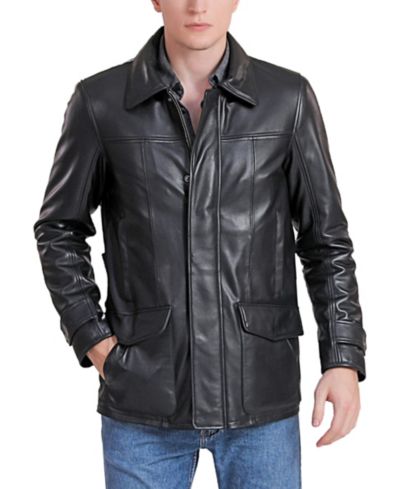 BGSD Мужской кожаный плащ Hunter Tall