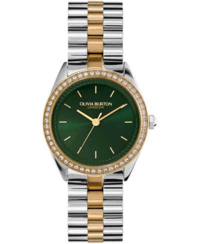 Часы Olivia Burton Women's Bejeweled Two-Tone из нержавеющей стали, 34mm
