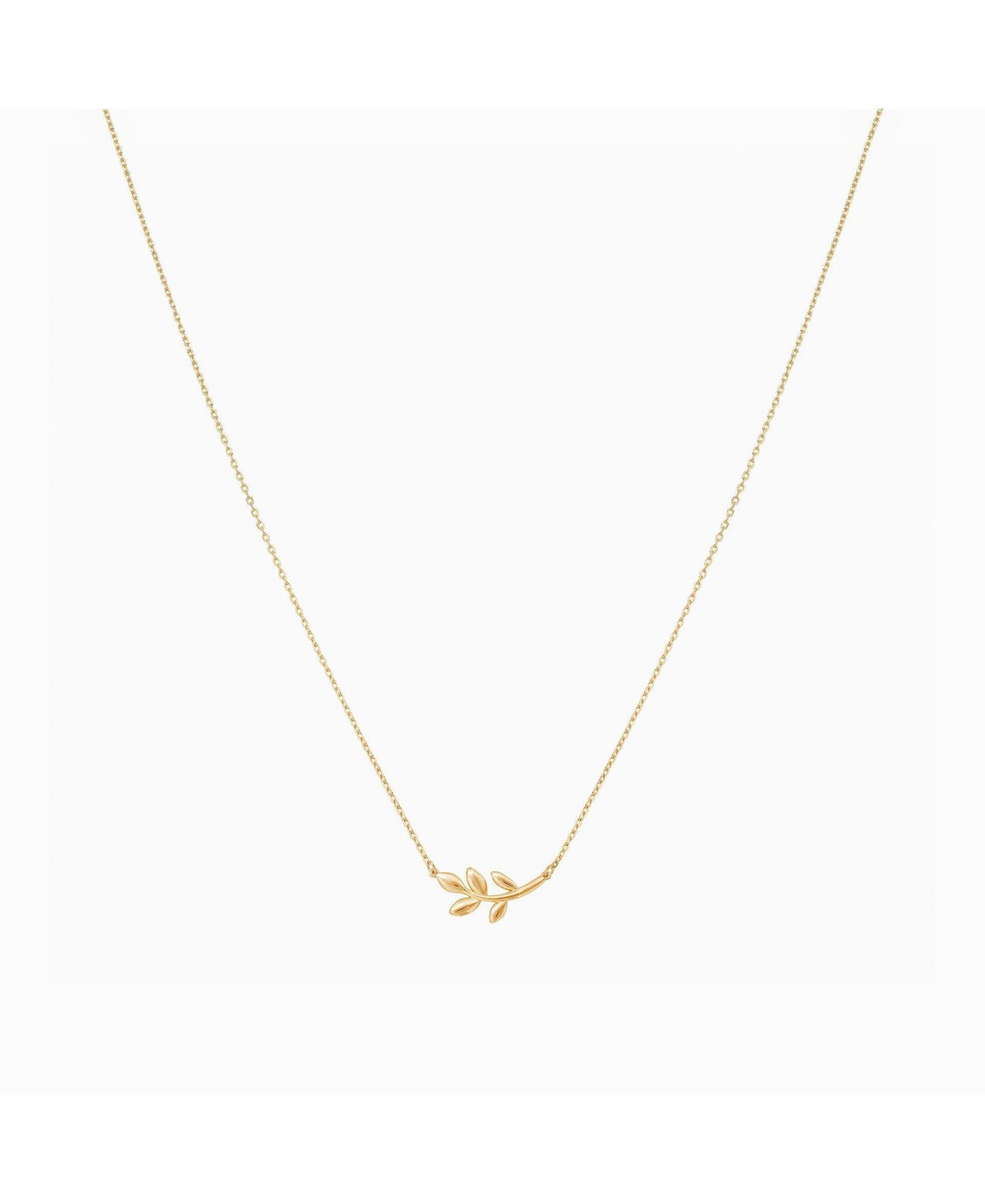 Bearfruit Jewelry Ожерелье Olivia, позолоченное серебро 18k