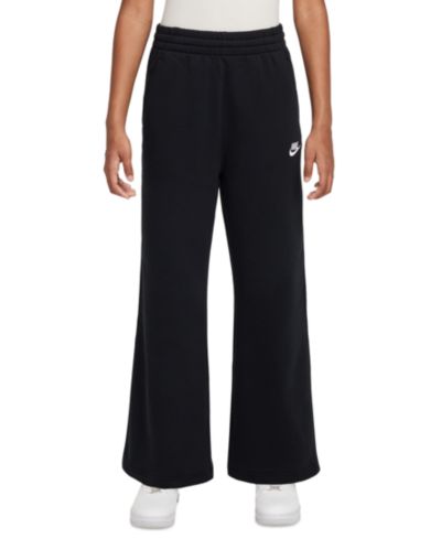 Спортивные брюки Nike Girls' 7-16 Club Fleece Wide-Leg