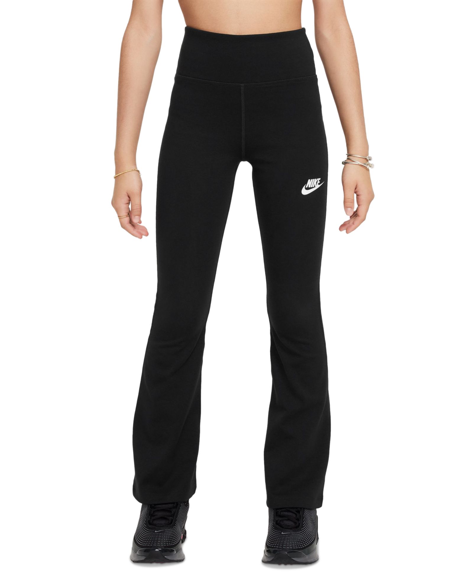 Nike детские спортивные леггинсы Classic High-Waisted Flared Leggings 8-20