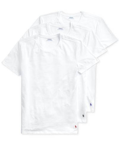 Polo Ralph Lauren Мужские хлопковые майки Slim-Fit, набор из 3 штук