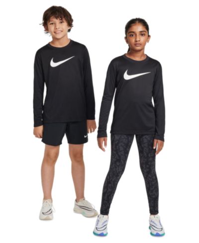 Детская футболка Nike Legend Dri-FIT Long-Sleeve для мальчиков и девочек